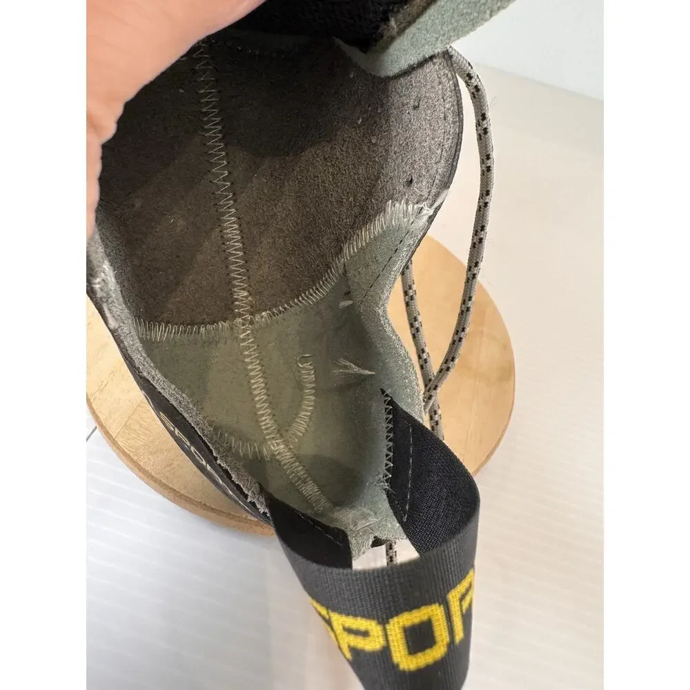 La Sportiva Nago Climbing Shoes EU 36 US Women 5.5 Men 4.5 Gray Vibram XS Edge